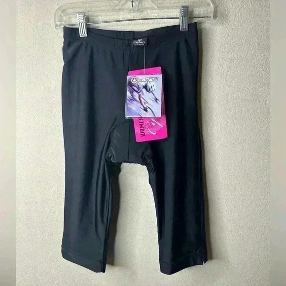 CANARI bike riding spandex shorts black size medium NWT - Picture 1 of 5